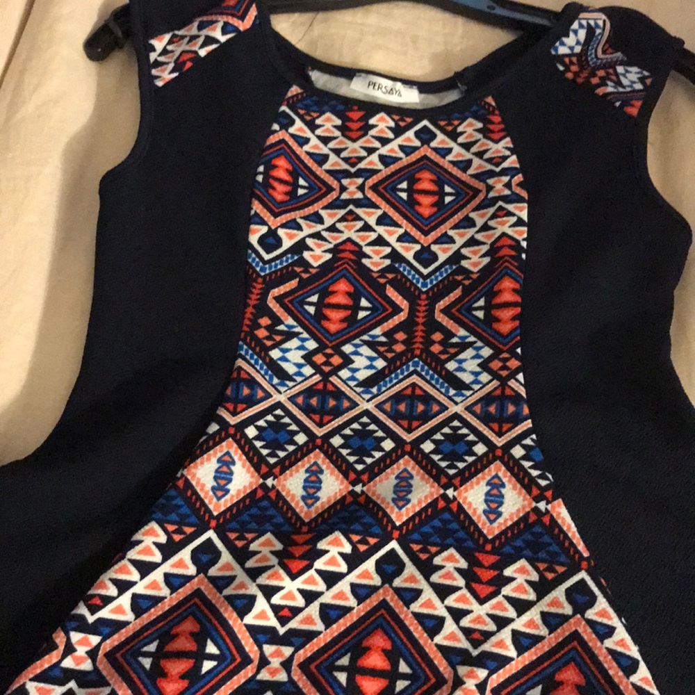 Shirt with design in middle